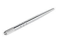 Professional Eyebrow Heavy Silver Microblading Manual Pen With Hairstroke Technology