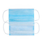 Medical Tattoo Accessories Blue Color Disposable Training Face Mask For Training